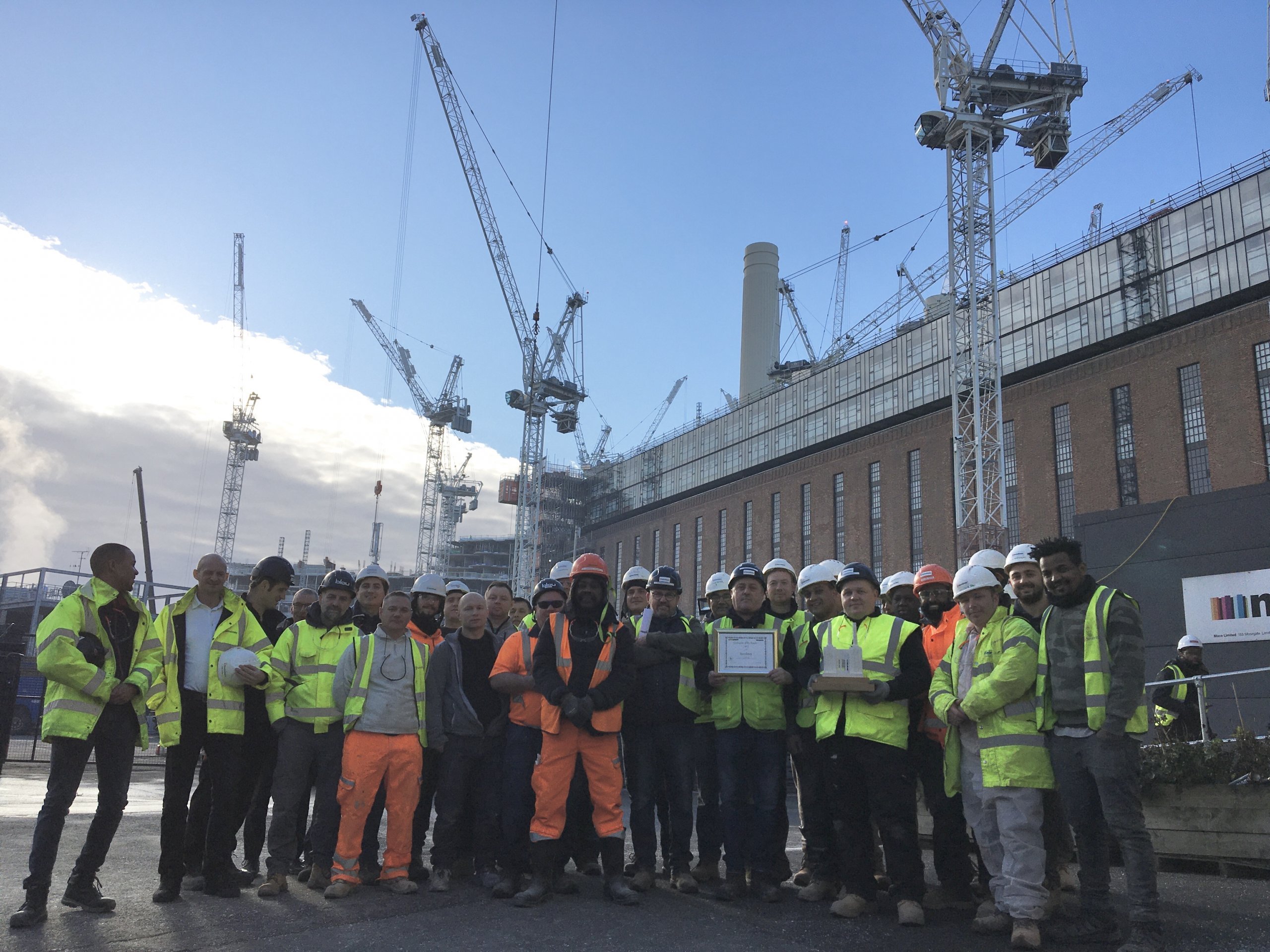 Site Safety Award: Battersea Power Station - Szerelmey