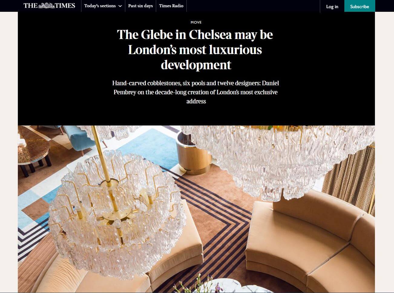 Szerelmey Project Making Headlines in the Times & the Architectural Digest - Szerelmey