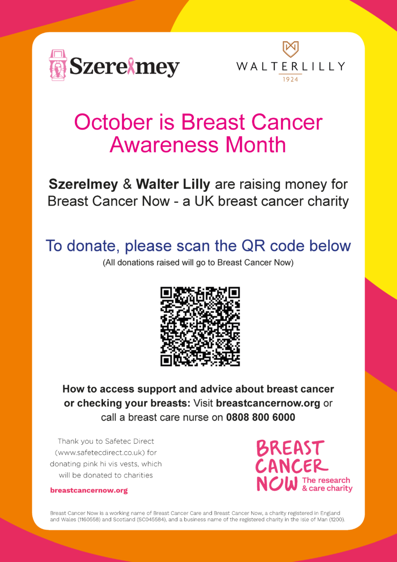 Breast Cancer Awareness Fundraiser - Szerelmey