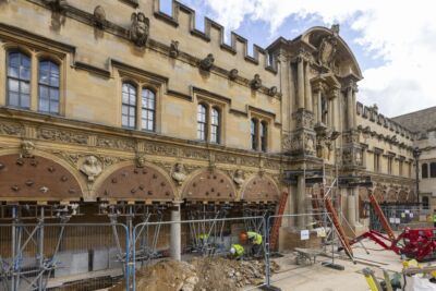 RESTORATION OF GRADE I LISTED COLUMNS AT ST JOHNS COLLEGE, OXFORD - Szerelmey